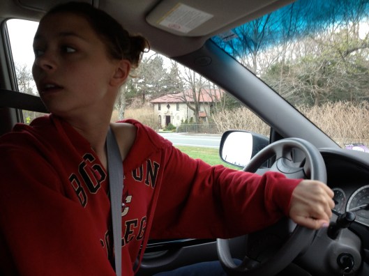 Katie on her maiden voyage.