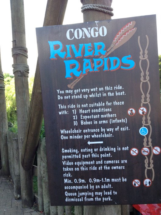 Alton Towers theme park, UK