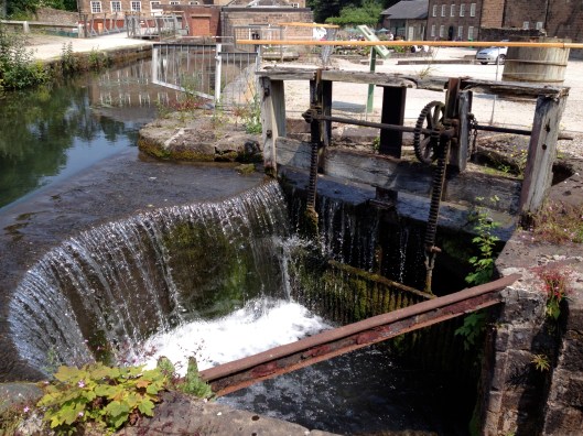 Cromford Mill, built by Sir Richard Arkwright, known as the "Founder of the Industrial Revolution."
