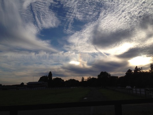 Night sky, Cambridge, England