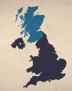 Courtesy, Guardian. Without Scotland, this funny little troll-like figure wouldn't have a head.