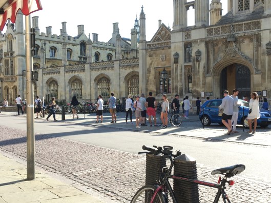 King's Parade, with the facade of King's College
